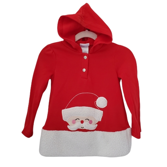 Nannette Other - Nannette Kids Santa Claus 🧑🎄 Cardigan with Hoodie sz 4T